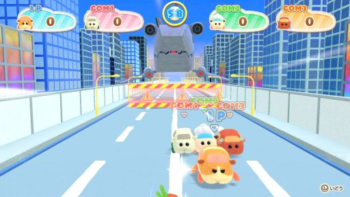 画像ギャラリー No.015のサムネイル画像 / 「PUI PUI モルカー Let’s！モルカーパーティー！」を紹介。ニンジン食べ放題を目指すモルカーたちとミニゲームに挑戦