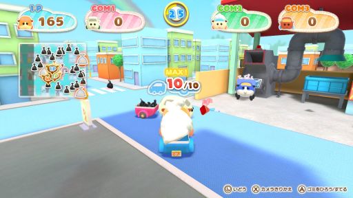 画像ギャラリー No.021のサムネイル画像 / 「PUI PUI モルカー Let’s！モルカーパーティー！」を紹介。ニンジン食べ放題を目指すモルカーたちとミニゲームに挑戦