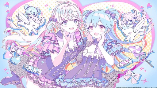 画像ギャラリー No.002のサムネイル画像 / 「シャインポスト」ゆらゆらシスターズとFFFのキャラクタービジュアル＆キャストを公開