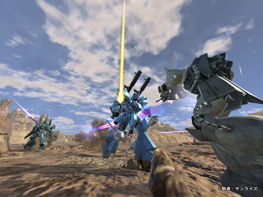 画像ギャラリー No.034のサムネイル画像 / 「機動戦士ガンダム U.C. ENGAGE」は宇宙世紀の新作アニメが必見。バトルの“映える”スクショ撮影もアツい！