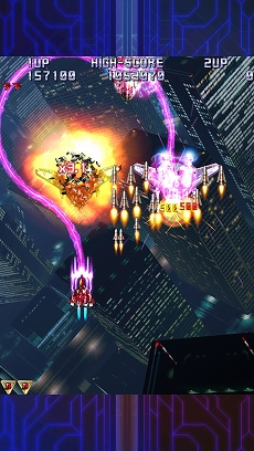 画像ギャラリー No.014のサムネイル画像 / PS5/PS4版「雷電IV×MIKADO remix」，2022年2月24日に発売。モスとゲーセンミカドのコラボタイトル第2弾の開発決定も