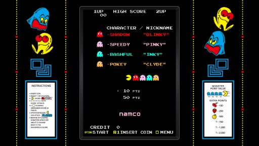 画像ギャラリー No.002のサムネイル画像 / パックマン作品14本が遊べる「PAC-MAN MUSEUM+」を紹介。偉大な初代を振り返りながら，時代と共に変化するシリーズの魅力を味わおう