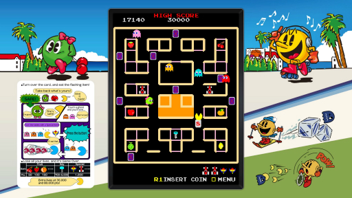 画像ギャラリー No.012のサムネイル画像 / パックマン作品14本が遊べる「PAC-MAN MUSEUM+」を紹介。偉大な初代を振り返りながら，時代と共に変化するシリーズの魅力を味わおう