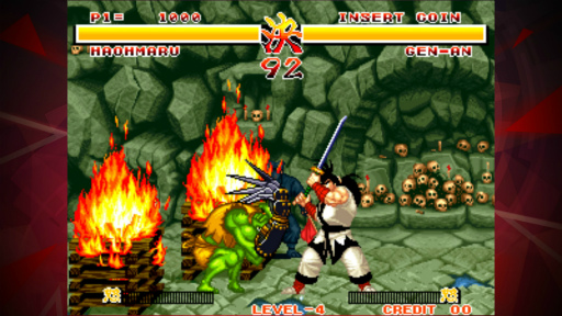 画像ギャラリー No.003のサムネイル画像 / 「アケアカNEOGEO」シリーズ第16弾，“サムライスピリッツ アケアカNEOGEO”の配信を開始