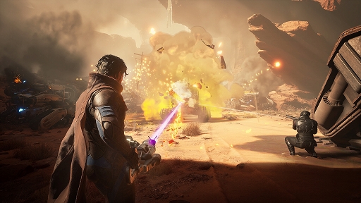 画像ギャラリー No.001のサムネイル画像 / 「Dune: Awakening」，戦闘とサーバーについて解説する開発者ビデオダイアリー第2弾を公開。サバイバルMMO史上，最高の戦いを目指す！