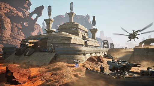 画像ギャラリー No.002のサムネイル画像 / 「Dune: Awakening」,多彩な方法で砂漠の一角を拠点に築き上げる「建設システム」を紹介する動画を公開