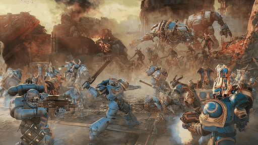 画像ギャラリー No.004のサムネイル画像 / 「Warhammer 40,000: Space Marine 2」，波状攻撃を仕掛けてくる敵を蹴散らす「シージモード」を6月26日に実装