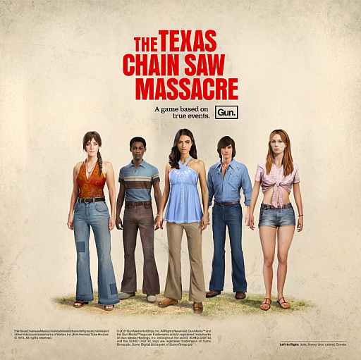 画像ギャラリー No.002のサムネイル画像 / 対戦アクション「The Texas Chain Saw Massacre」で，映画とゲーム画面を比較する最新映像が公開に