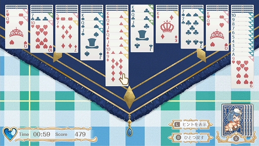 画像ギャラリー No.002のサムネイル画像 / 「ビータスクリエイションソリティア」のSteamストアページが公開に。VTuberグループがソリティアになって登場