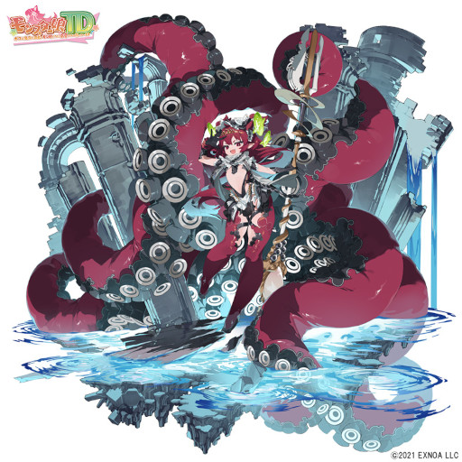 画像ギャラリー No.004のサムネイル画像 / 「モンスター娘TD」，事前登録ガチャの追加報酬が決定。“クラーケン娘 オキュー”も登場