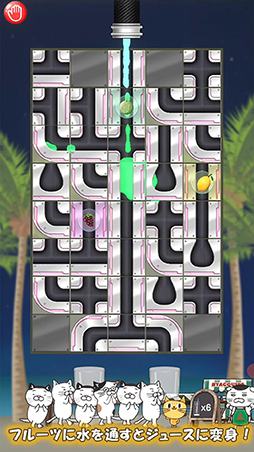 画像ギャラリー No.004のサムネイル画像 / 新作パズルゲーム「猫のジュースパニック」，iOSとAndroid向けに配信予定
