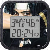 画像ギャラリー No.007のサムネイル画像 / 「KOF」「NEOGEO」とコラボした，「KOF '98」をプレイできる業務用体組成計や歩数計，温湿度計（2種）がタニタから発売