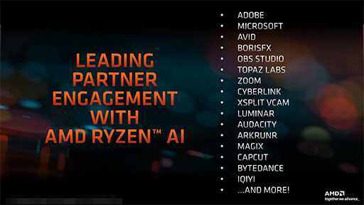 画像ギャラリー No.009のサムネイル画像 / AMD，2024年のノートPC向けAPU「Ryzen 8040」を発表。AI処理機能「Ryzen AI」を強化