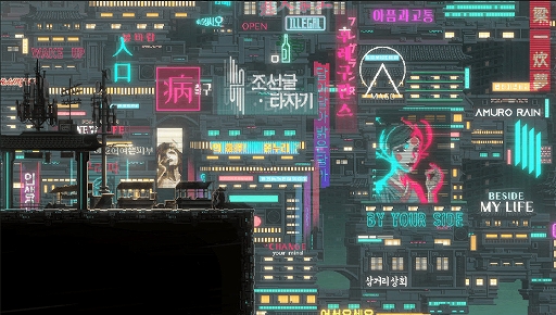画像ギャラリー No.005のサムネイル画像 / サイバーパンクアクション「SANABI」，β版を配信開始。4つのステージと2種類のボス，マルチエンディングのうち1つのストーリーを実装