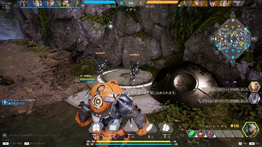 画像ギャラリー No.003のサムネイル画像 / 「Overprime」クローズドβテストレポート。従来のMOBAタイトルのゲーム性に3D TPS要素が組み合わさった新感覚のアクションゲーム