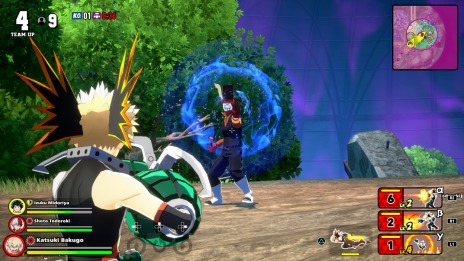 画像ギャラリー No.018のサムネイル画像 / 新作マルチ対戦ゲーム「僕のヒーローアカデミア ULTRA RUMBLE」の開発がスタート。PS4を対象にしたCBTのエントリー受付を開始
