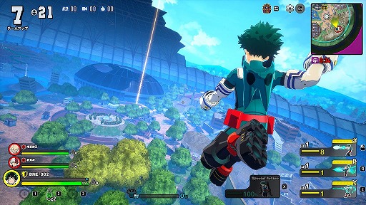 画像ギャラリー No.009のサムネイル画像 / 基本プレイ無料のチーム制バトロワ「僕のヒーローアカデミア ULTRA RUMBLE」，正式サービスを開始。記念PVや初心者指南動画など公開に