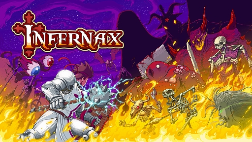 画像ギャラリー No.001のサムネイル画像 / PS4/Switch「Infernax」日本語版が2022年上半期に配信。悪魔や野獣が蔓延る故国を救うために奮闘する，ドット絵で描かれるアクションADV