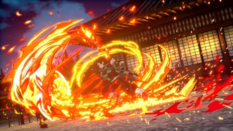 画像ギャラリー No.010のサムネイル画像 / Switch版「鬼滅の刃 ヒノカミ血風譚」本日リリース。猗窩座や累ら鬼6体を含む全24キャラクター＆キメツ学園・夏服を収録