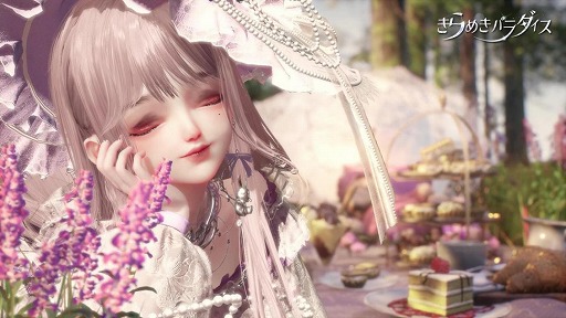 画像ギャラリー No.003のサムネイル画像 / 「きらめきパラダイス」，人気セットコーデ“スミレ色の告白”PVを公開