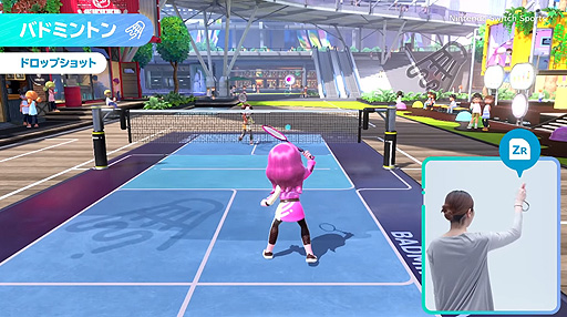 画像ギャラリー No.003のサムネイル画像 / 「Nintendo Switch Sports」CM＆紹介映像公開。Joy-Conを振って遊ぶ，Wii Sportsシリーズ最新作