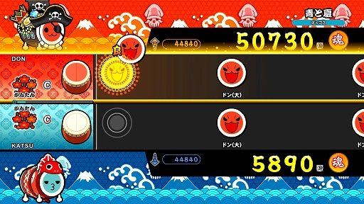 画像ギャラリー No.019のサムネイル画像 / 「太鼓の達人 ドンダフルフェスティバル」，ストーリー第1話と新モードに登場する“ミッション”の情報が公開に