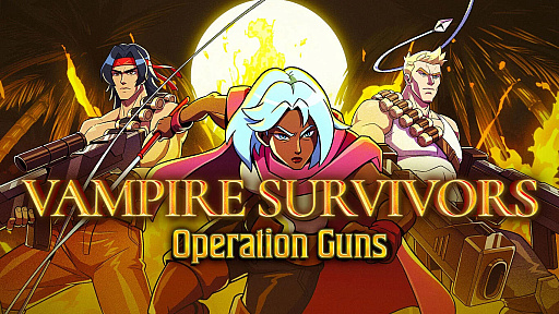 画像ギャラリー No.002のサムネイル画像 / ヴァンサバ，KONAMIの「魂斗羅」シリーズとコラボしたDLC「Vampire Survivors: Operation Guns」配信開始。ローンチトレイラー公開中