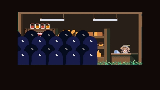 画像ギャラリー No.013のサムネイル画像 / PC/Switch「スーパーナナル」本日配信。パン屋さんの少女が奪われたパンを取り戻すために冒険するラン＆ジャンプアクション