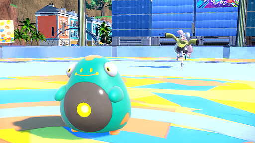 画像ギャラリー No.006のサムネイル画像 / 「ポケットモンスター スカーレット・バイオレット」，新たなジムリーダー“ナンジャモ”と，“ハラバリー”を紹介するトレイラー公開