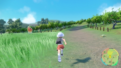画像ギャラリー No.002のサムネイル画像 / 「ポケットモンスター スカーレット・バイオレット」追加DLC「ゼロの秘宝 前編・碧の仮面」先行プレイ。田園風景が美しいキタカミの里では,どんな冒険が待っている?