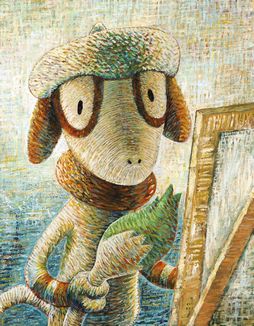 画像ギャラリー No.004のサムネイル画像 / ゴッホの自画像に触発されたピカチュウ。「ポケモン」とオランダのゴッホ美術館とのコラボが現地時間9月29日から開催