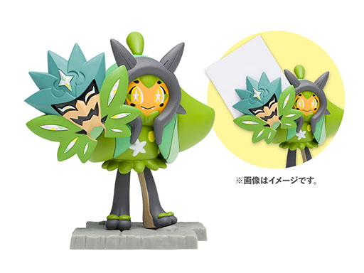 画像ギャラリー No.003のサムネイル画像 / 「ポケモン」,仮面を着け外しできるオーガポンのフィギュアを2月8日に発売。アクリルキーホルダーやハンドタオルも登場