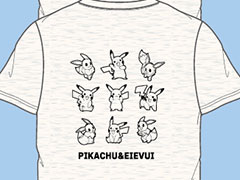 TVアニメ「ポケットモンスター」のTシャツが5月24日にドン・キホーテで登場。ピカチュウ＆イーブイやミミッキュなどの人気のポケモンをデザイン