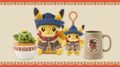 画像ギャラリー No.003のサムネイル画像 / ピカチュウがドロバンコに乗り，砂漠を駆け巡る「Run Run ! Desert」のグッズが発売決定。ウエスタンハットやシャツは2サイズ展開