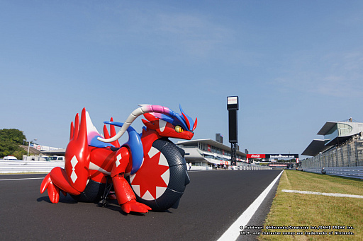 画像ギャラリー No.003のサムネイル画像 / コライドン，走る！ “鈴鹿8耐”で「ホンダコライドン」が走る姿を初お披露目。ホンダの技術で再現したモビリティ