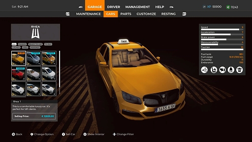 画像ギャラリー No.003のサムネイル画像 / 「Taxi Life: A City Driving Simulator」，ゲームシステムを紹介する最新トレイラー公開。従業員を雇ってタクシービジネスを手広く展開