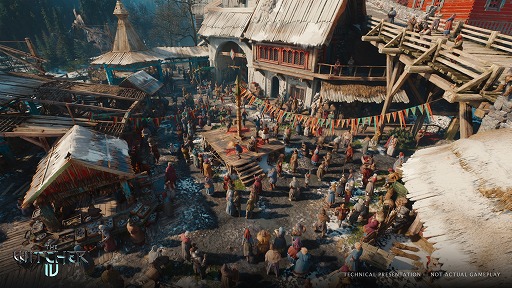 画像ギャラリー No.018のサムネイル画像 / 「The Witcher IV」ゲーム画面を交えた技術デモを公開。PS5で60FPSで動作，レイトレーシングにも対応