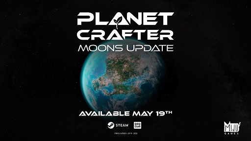 画像ギャラリー No.001のサムネイル画像 / 「The Planet Crafter」，惑星のテラフォーミング完了後に移動できる衛星を追加する大型アップデート“衛星アップデート”を実装
