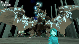 画像ギャラリー No.005のサムネイル画像 / VR魔法アクションRPG「RUINSMAGUS 〜ルインズメイガス〜」，7月8日に発売決定。声優陣のサイン入りポスターが当たるキャンペーンも実施中
