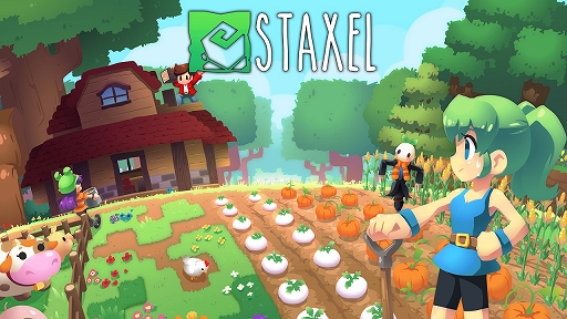 画像ギャラリー No.001のサムネイル画像 / Switch「スタクセル」本日配信。牧場でのスローライフを満喫できる“のんびり牧場経営サンドボックスゲーム”