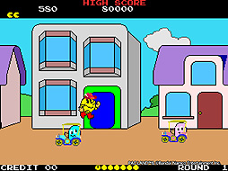 画像ギャラリー No.002のサムネイル画像 / 「パックランド」（1984年）のアーケードアーカイブス版がSwitchとPS4に向けて4月7日に登場