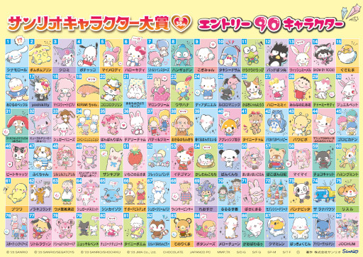 画像ギャラリー No.017のサムネイル画像 / シナモロールの4連覇なるか？ 今年の「サンリオキャラクター大賞」投票受付を開始。“30秒チャレンジ！DokiDokiゲーム”公開中