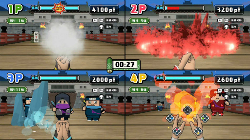 画像ギャラリー No.009のサムネイル画像 / 忍者パーティゲーム「ボクらのニンジャワールド」が配信スタート