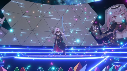 画像ギャラリー No.005のサムネイル画像 / 「ホロアース」内で開催された“AZKi × Mori Calliopeプロトライブ”をレポート。メタバース内ライブイベントに,新たなエンタメの可能性を見た