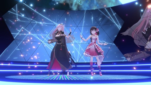 画像ギャラリー No.009のサムネイル画像 / 「ホロアース」内で開催された“AZKi × Mori Calliopeプロトライブ”をレポート。メタバース内ライブイベントに,新たなエンタメの可能性を見た