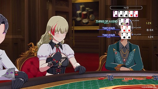 画像ギャラリー No.007のサムネイル画像 / 「ホロアース」，気軽にポーカーを遊べる期間限定ルームを11月15日から18日まで公開。ポーカーの雰囲気にあった衣装も登場