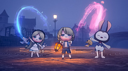 画像ギャラリー No.012のサムネイル画像 / 「オバケイドロ！」のPC（Steam）版が2022年に配信決定。3分の制限時間の中でオバケとニンゲンに分かれて，追いかけっこを繰り広げる