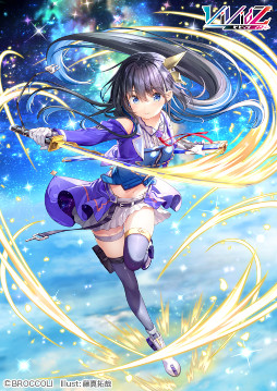 画像ギャラリー No.009のサムネイル画像 / 「Vividz」，βカード第4弾“月恋 らぶり”を配布開始。“キョウカ VS 玲”の対戦動画も公開に