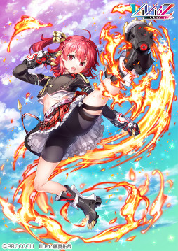 画像ギャラリー No.010のサムネイル画像 / 「Vividz」，βカード第4弾“月恋 らぶり”を配布開始。“キョウカ VS 玲”の対戦動画も公開に