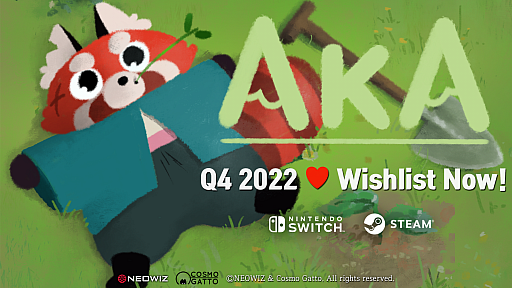 画像ギャラリー No.001のサムネイル画像 / NEOWIZ，「アカ（Aka）」のパブリッシング契約締結を発表。退役軍人のレッサーパンダが魂を癒していくADV